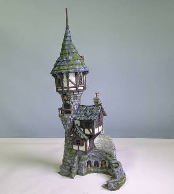 Sorcerer's Tower (painted)
